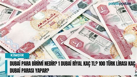 Dubai parası türk parasına çevirme